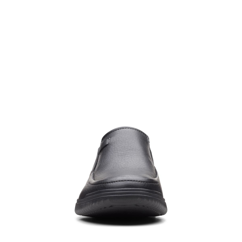 Mocassin Clarks Donaway Step Cuir Noir Homme|MIM-5454172