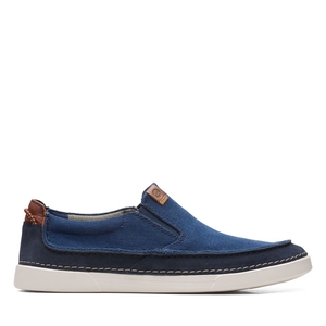 Mocassin Clarks Gereld Step Combi Bleu Marine Homme|BUW-4684524