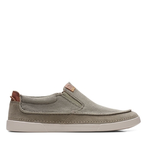 Mocassin Clarks Gereld Step Combi Vert Olive Homme|QGU-9777816