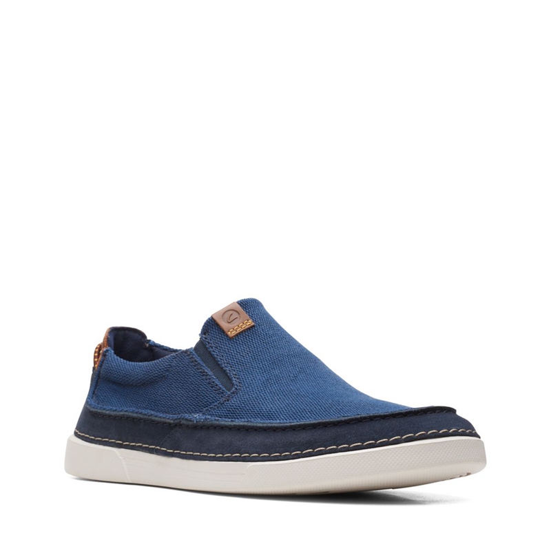 Mocassin Clarks Gereld Step Combi Bleu Marine Homme|BUW-4684524