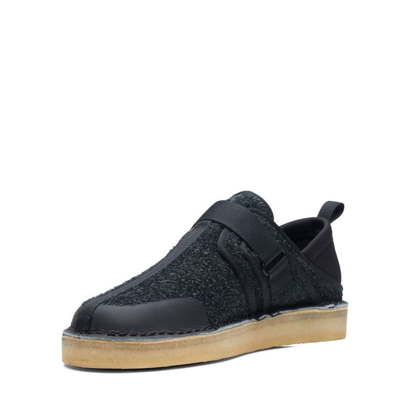 Mocassin Clarks Trek Taiyo Noir Homme|NJA-8796137