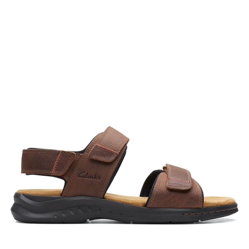 Sandales Clarks Hapsford Creek Tumb Marron Homme|BIG-4160960