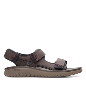 Sandales Clarks Wesley Bay Marron Homme|IXZ-7046936