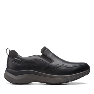 Loafers Clarks Wave 2.0 Edge Cuir Noir Homme|IDJ-8507079