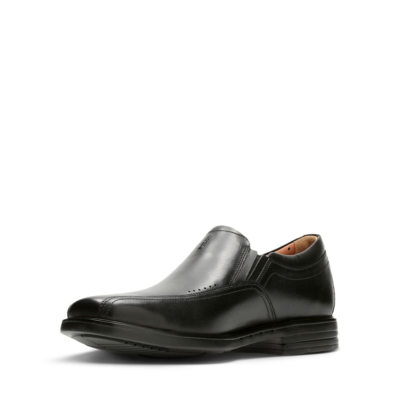 Chaussures Habillées Clarks Unsheridan Go Cuir Noir Homme|CPK-9505668