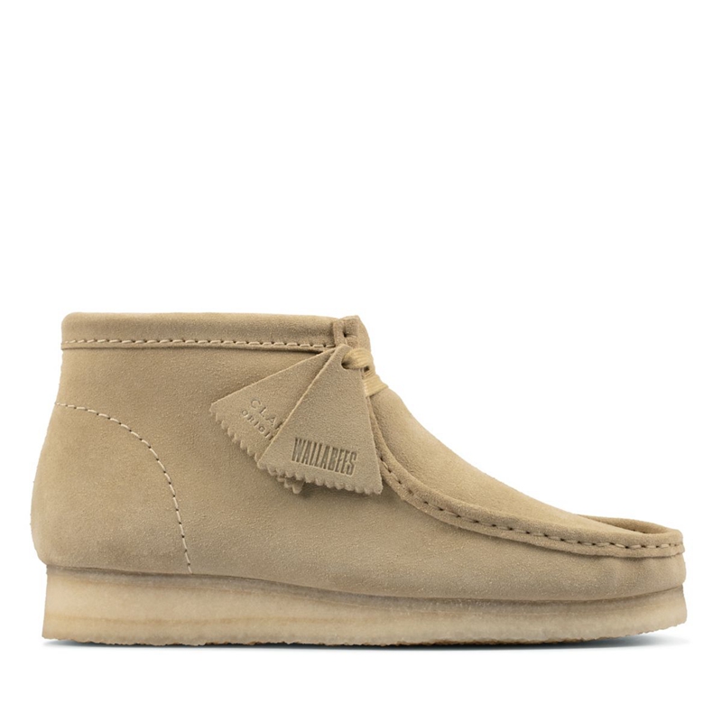 Bottes Du Désert Clarks Maple Daim Kaki Homme|SLO-2222458