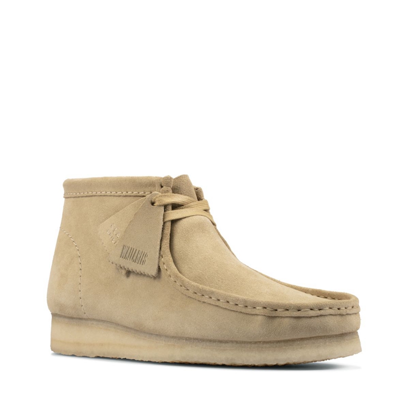 Bottes Du Désert Clarks Maple Daim Kaki Homme|SLO-2222458