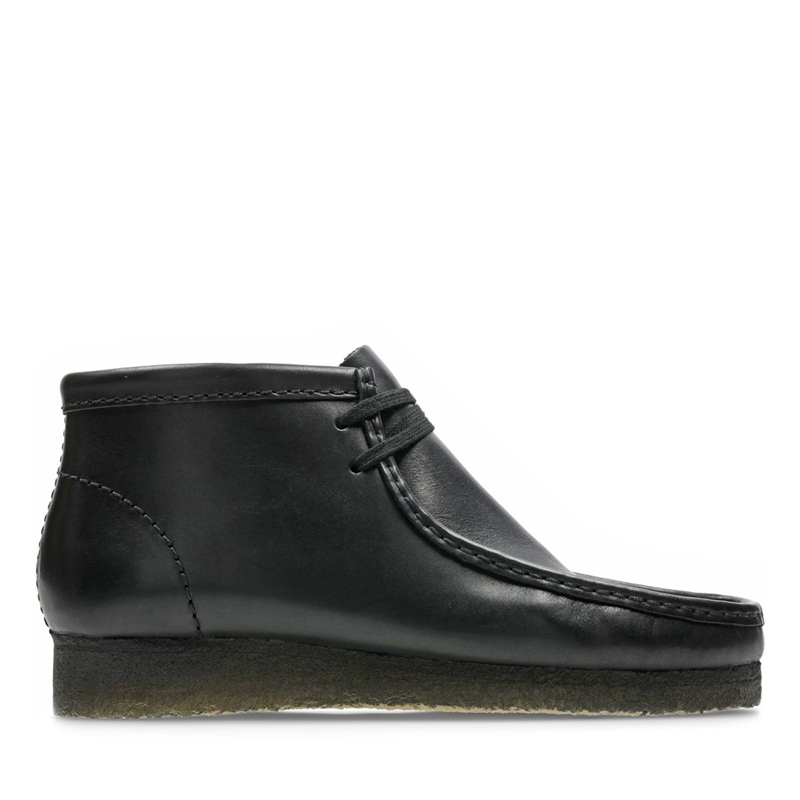 Bottes Du Désert Clarks Cuir Noir Homme|BMZ-6654417