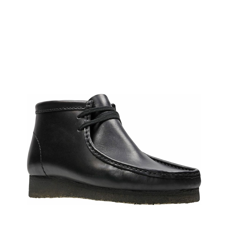 Bottes Du Désert Clarks Cuir Noir Homme|BMZ-6654417