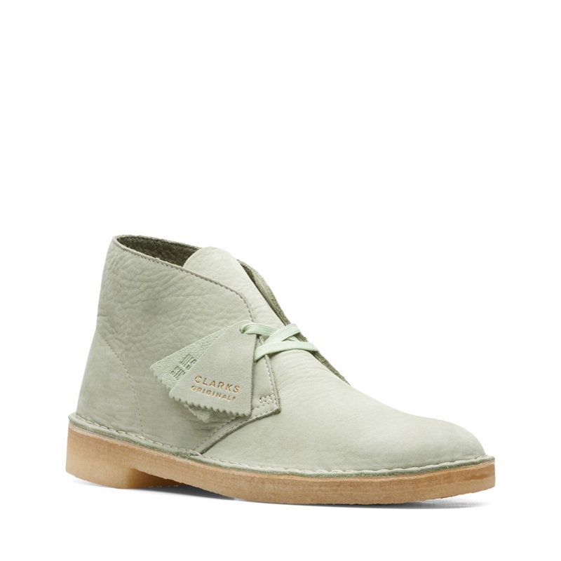 Bottes Du Désert Clarks Pale Vert Homme|MTD-2650779