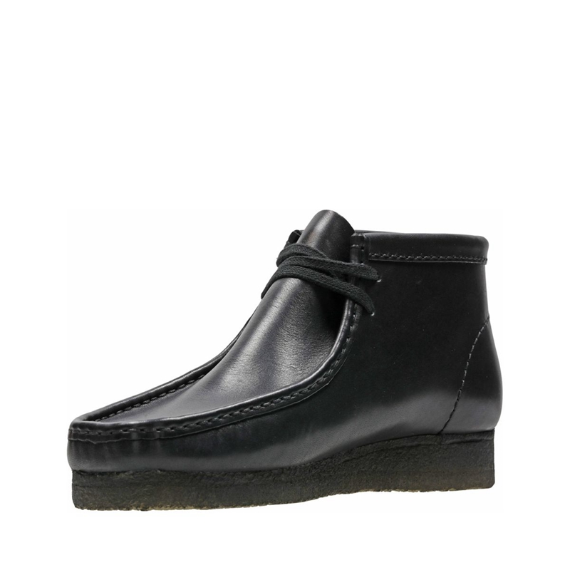 Bottes Du Désert Clarks Cuir Noir Homme|BMZ-6654417