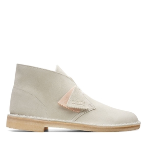 Bottes Du Désert Clarks Off Daim Blanche Homme|HTJ-1998562