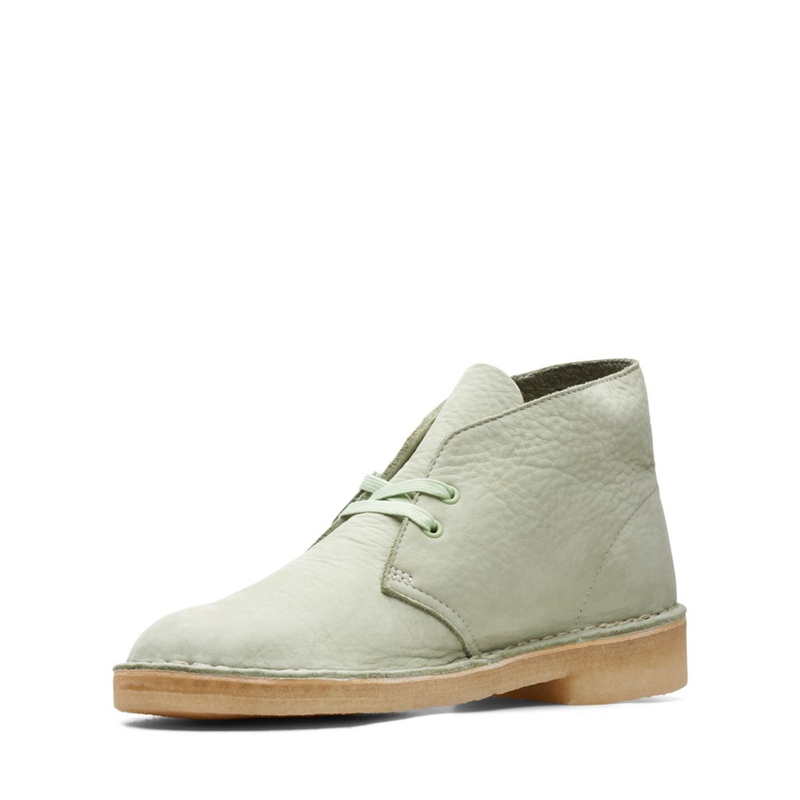 Bottes Du Désert Clarks Pale Vert Homme|MTD-2650779