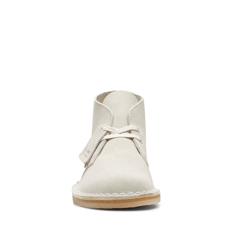 Bottes Du Désert Clarks Off Daim Blanche Homme|HTJ-1998562