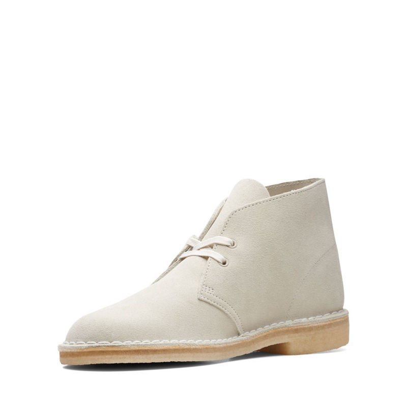 Bottes Du Désert Clarks Off Daim Blanche Homme|HTJ-1998562