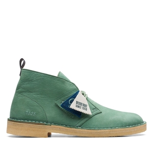 Bottes Du Désert Clarks BootVCY Nubuck Vert Homme|NZJ-7583798