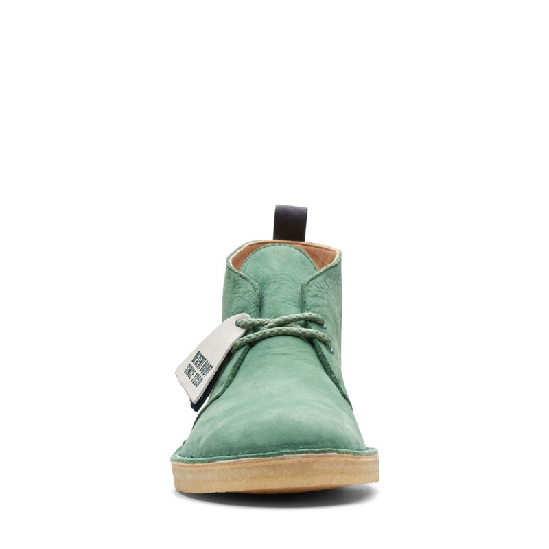 Bottes Du Désert Clarks BootVCY Nubuck Vert Homme|NZJ-7583798