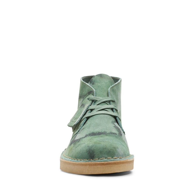 Bottes Chukka Clarks Coal Camo Vert Camouflage Homme|WGI-1704630