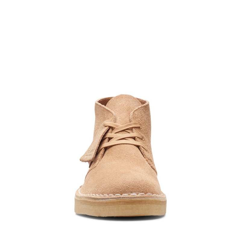 Bottes Chukka Clarks Coal Daim Marron Clair Homme|FMX-4253342