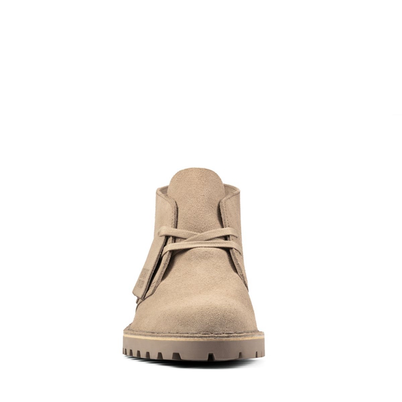 Bottes Chukka Clarks Rock Sand Daim Marron Homme|PTK-3388036