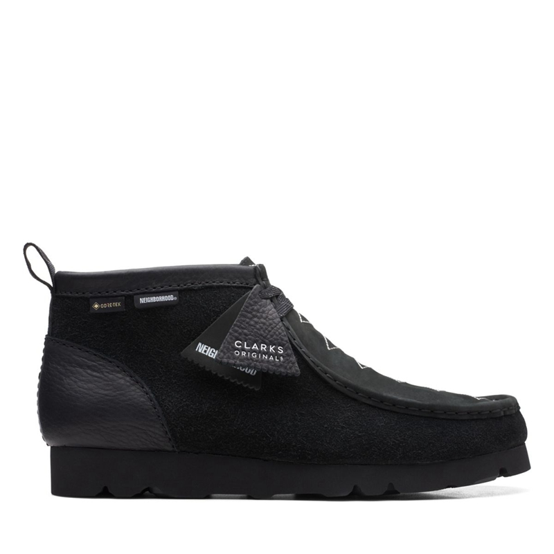 Bottines Clarks GORE-TEX Combi Sde Noir Homme|TMN-9693193