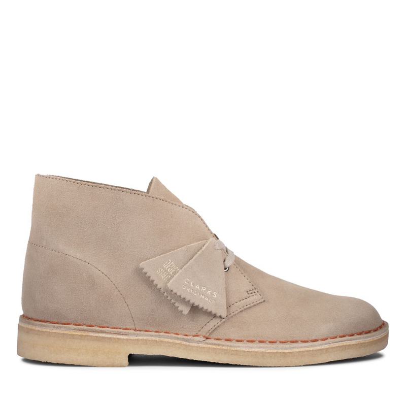 Bottines Clarks Sand Daim Marron Homme|HRJ-2904684