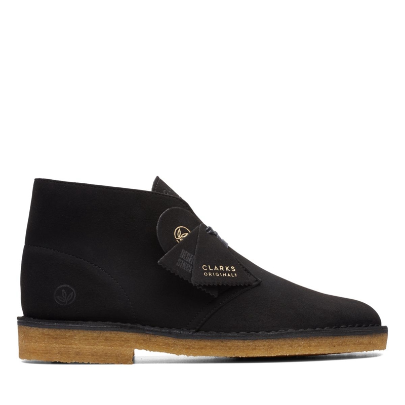 Bottines Clarks Sand Daim Noir Homme|QMX-5785994