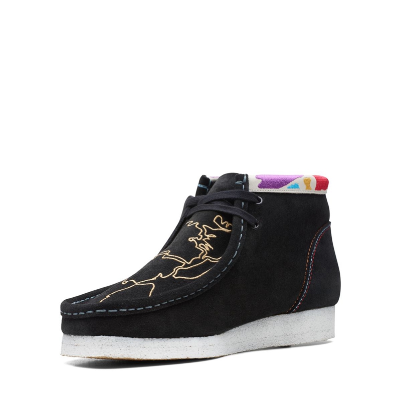 Bottines Clarks Embroidery Noir Homme|TBU-9430683