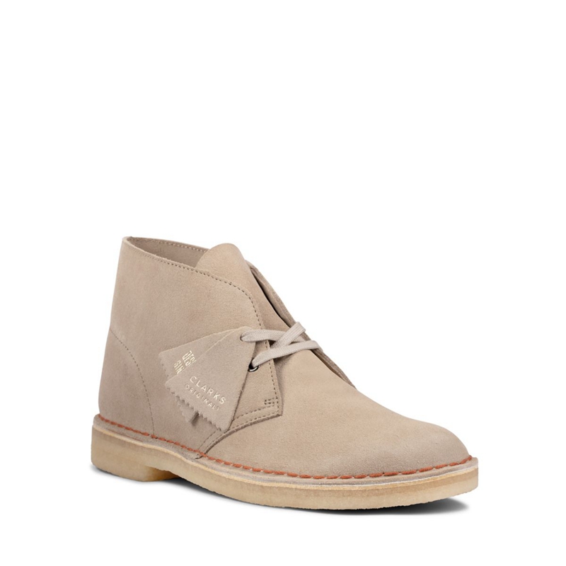 Bottines Clarks Sand Daim Marron Homme|HRJ-2904684