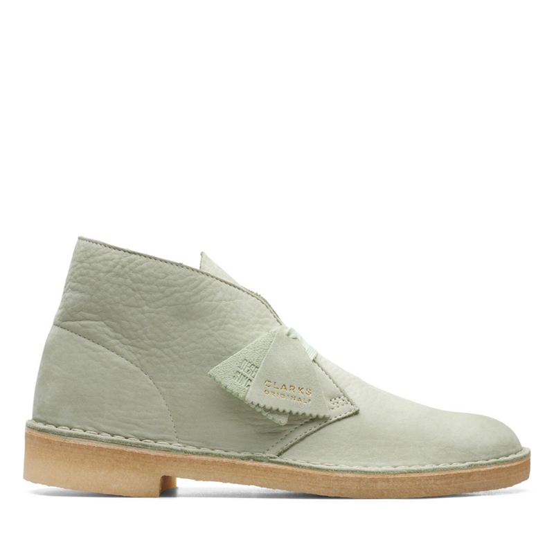 Bottines Clarks Pale Green Vert Homme|WKB-5284993