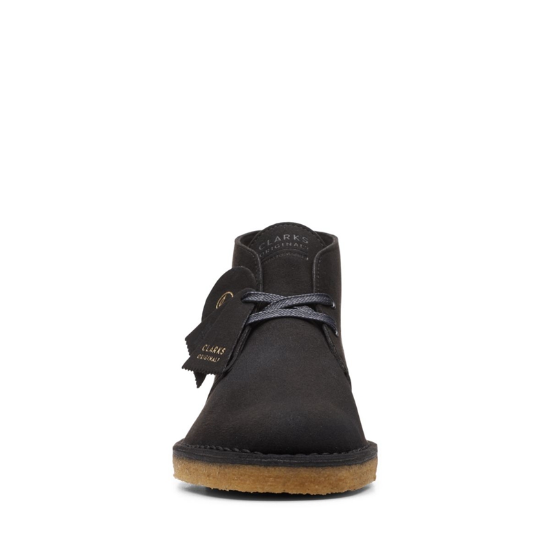 Bottines Clarks Sand Daim Noir Homme|QMX-5785994