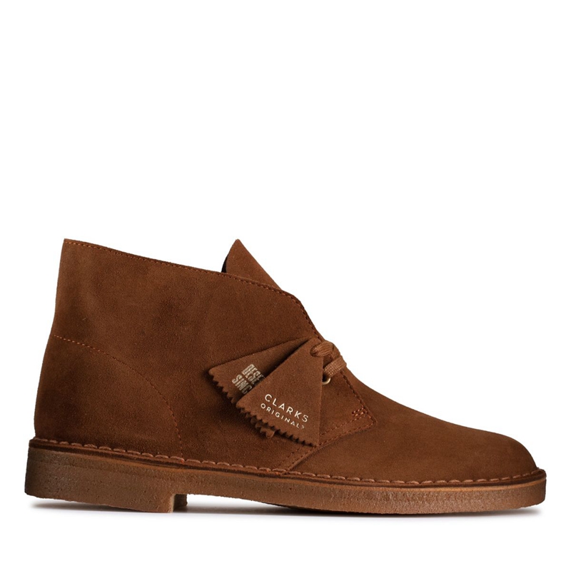 Bottines Clarks Cola Daim Marron Homme|FJS-9293527