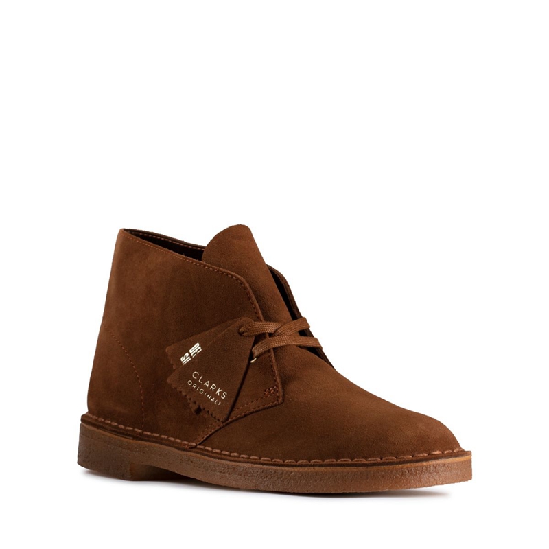 Bottines Clarks Cola Daim Marron Homme|FJS-9293527